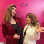Singer Lilith performing at Moscow Fashion Fair