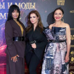 Zhenevyeva Gordash presenting her fashion collection